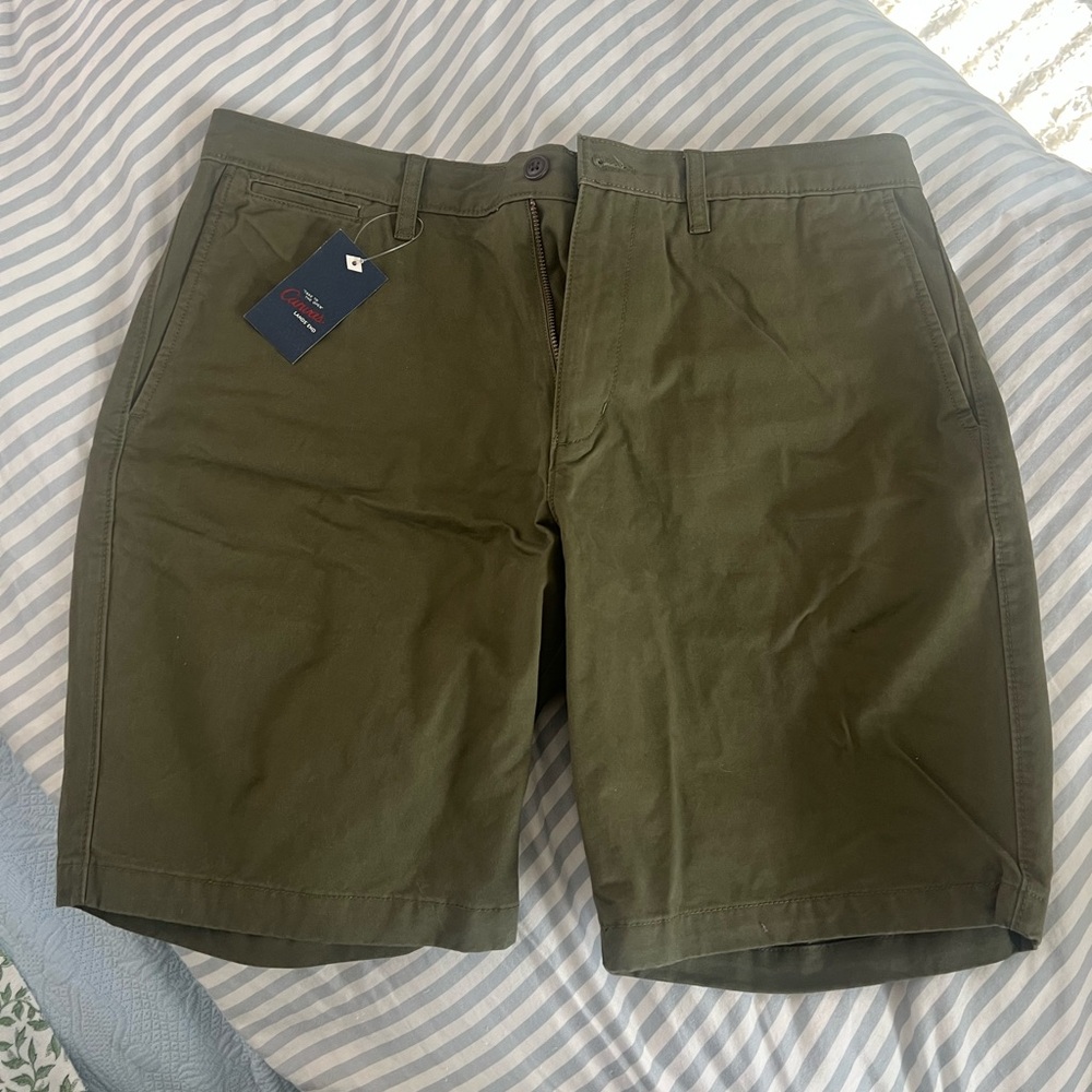 NWT Lands‘ End Everday Chino Short W34